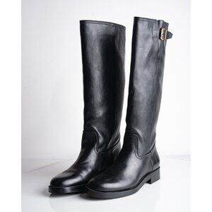 Zara Black Over the Knee Boots